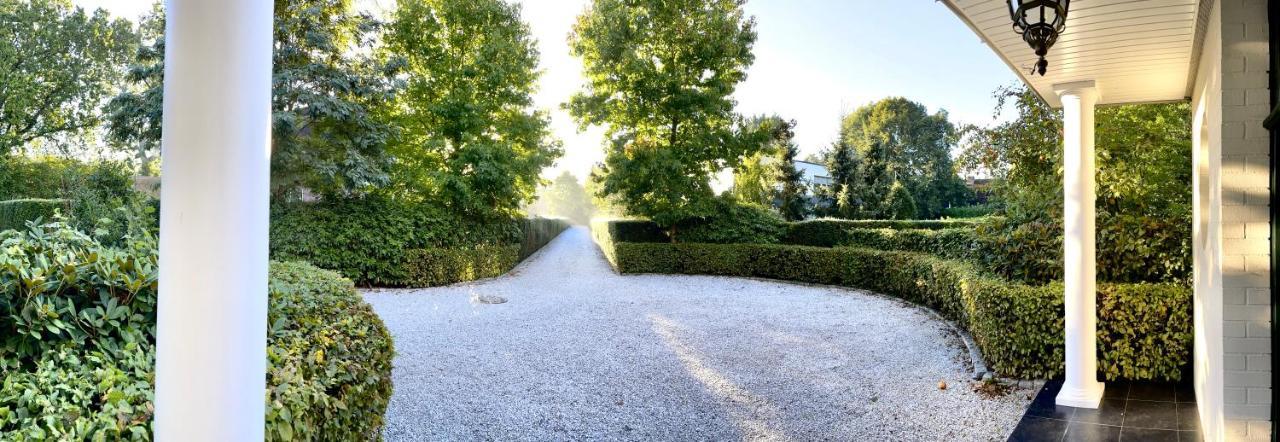 Doppelzimmer Gartenblick Villa Julian Aurich Exteriér fotografie